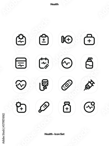Health Icon Set
