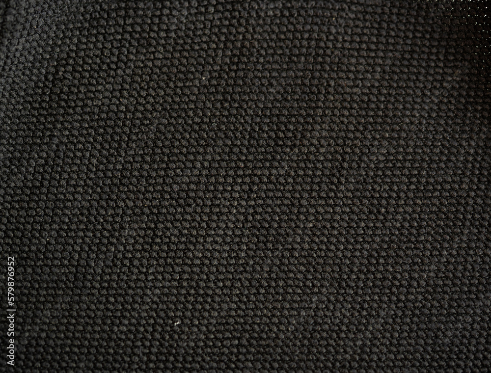 detalle de textura de toalla de microfibra negra detalle de textura de toalla de microfibra negra