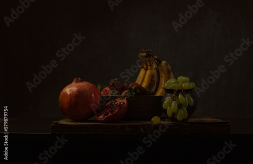 Fototapeta Naklejka Na Ścianę i Meble -  still life fruits