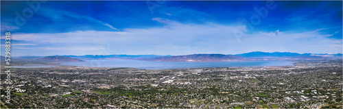 Utah County Panorama by Skip Weeks