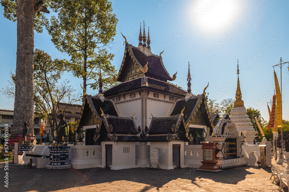 City Pillar, Inthakhin or Lak Mueang, of Chiang Mai, Thailand