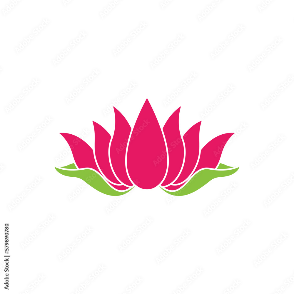 lotus logo icon design vector lotus logo icon design vector
