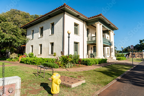 Old Lahaina Courthouse on Lahaina Harbor in Maui - Lahaina, HI 