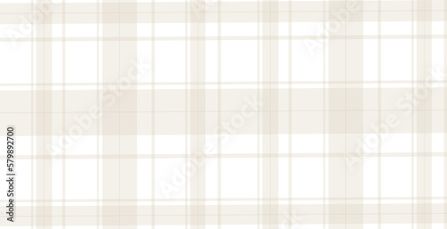 Beige plaid background vector illustration.