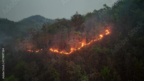 Climate change, Wildfires release carbon dioxide (CO2) emissions and other greenhouse gases (GHG) that contribute to climate change and global warming.