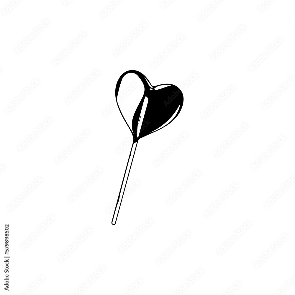 vector illustration of heart shaped candy vector illustration of heart shaped candy