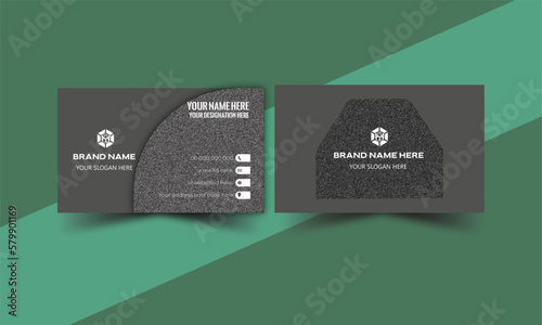 Luxury business card, Elegant business card, Vector business card and template, Clean and simple layout, Personal use business card. Double side creative business card, Vertical layout.