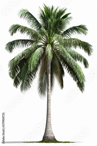 ai generated of illustration of coconut tree