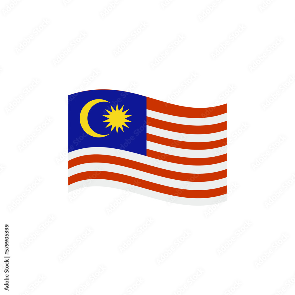 Malaysia flag icon set, Malaysia independence day icon set vector sign symbol Malaysia flag icon set, Malaysia independence day icon set vector sign symbol