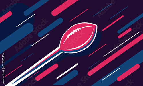 Attractive editable vector american football background design great for your design resources print and others	
