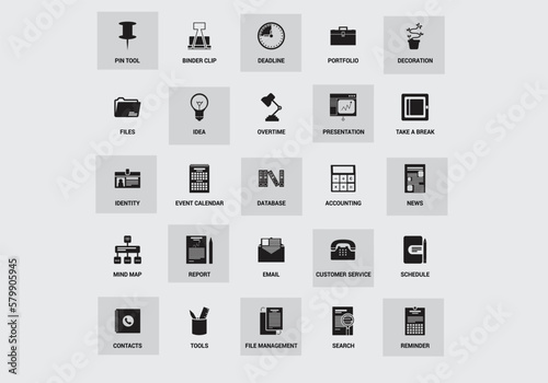 Office and business icon