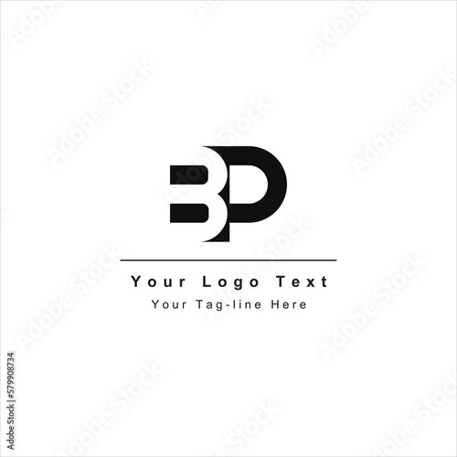 Premium Initial Letter BP logo design