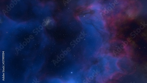 Night sky - Universe filled with stars, nebula and galaxy © ANDREI