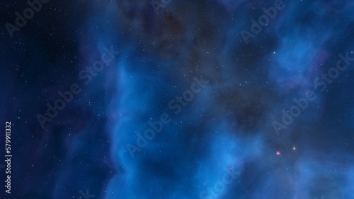 Fototapeta Naklejka Na Ścianę i Meble -  red-violet nebula in outer space, horsehead nebula, unusual colorful nebula in a distant galaxy, red nebula 3d render
