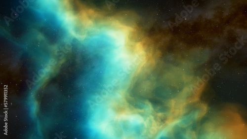 red-violet nebula in outer space, horsehead nebula, unusual colorful nebula in a distant galaxy, red nebula 3d render 