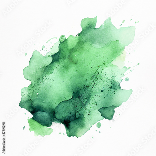 abstract water color brush stroke