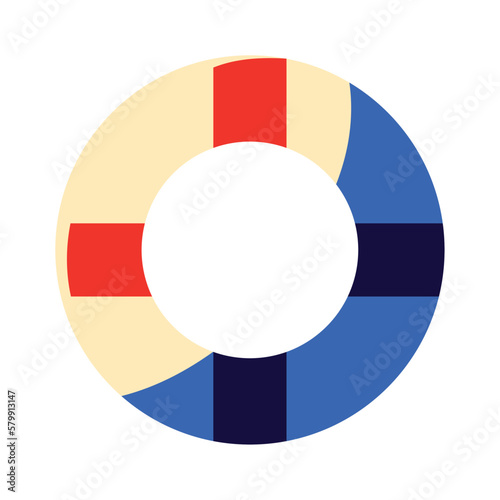 lifebuoy isolated icon