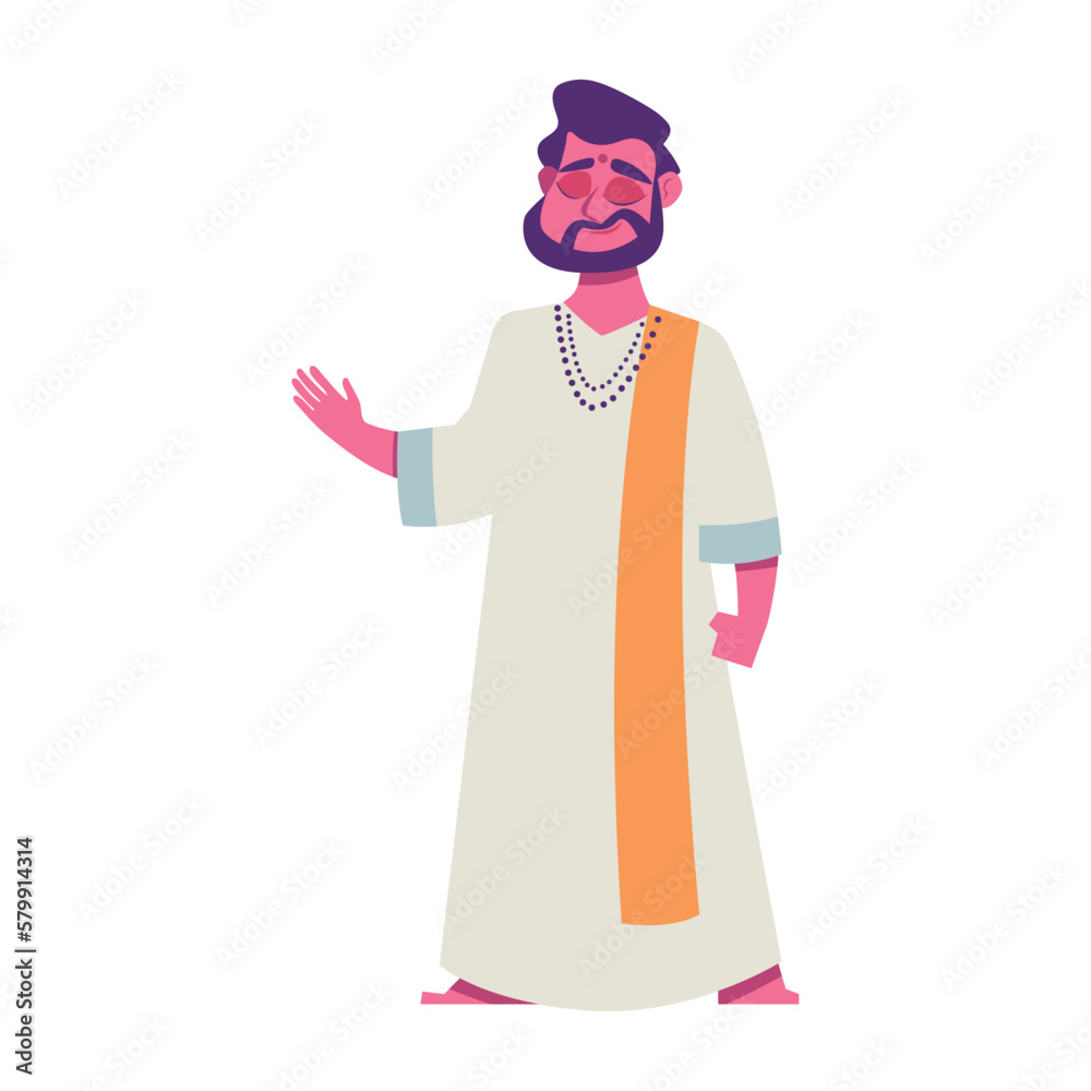 indian man cartoon character indian man cartoon character