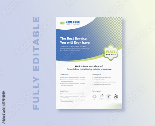 Modern Flyer Design Template