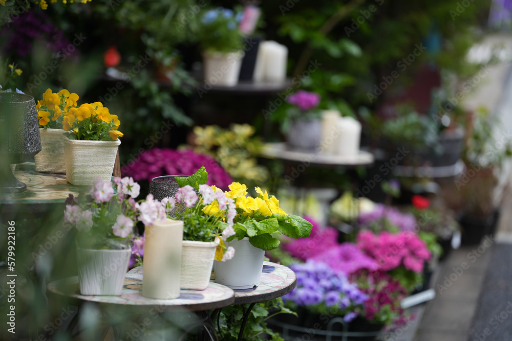 Fototapeta premium flowers table decoration