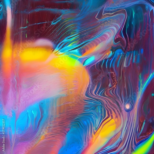 abstract colorful hologram texture pattern background
