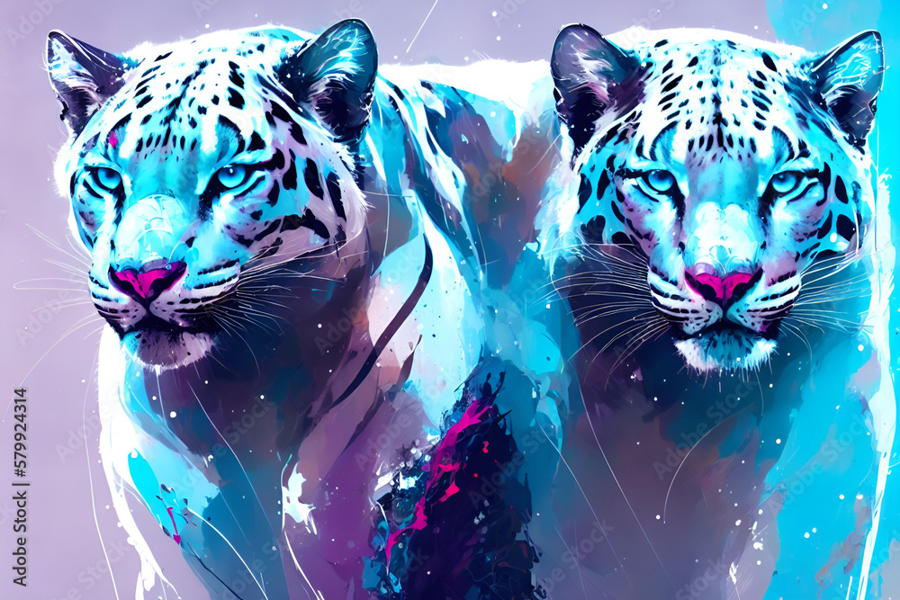 portrait of a tiger