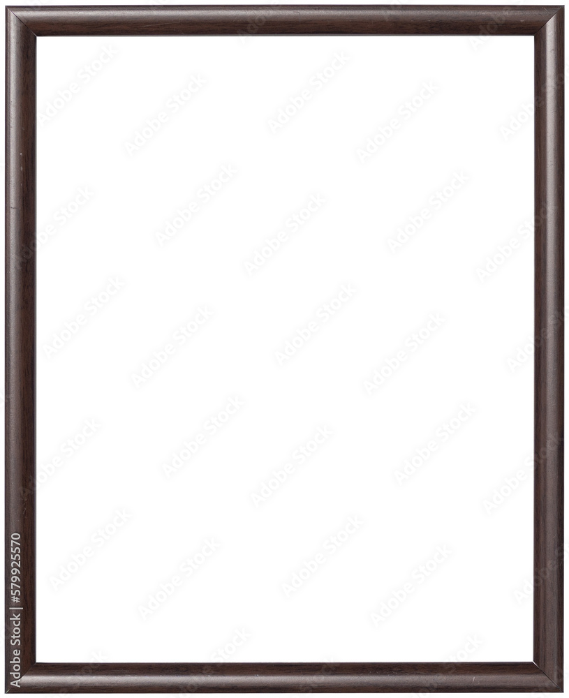 Plastic photo frame mockup on transparent background Plastic photo frame mockup on transparent background