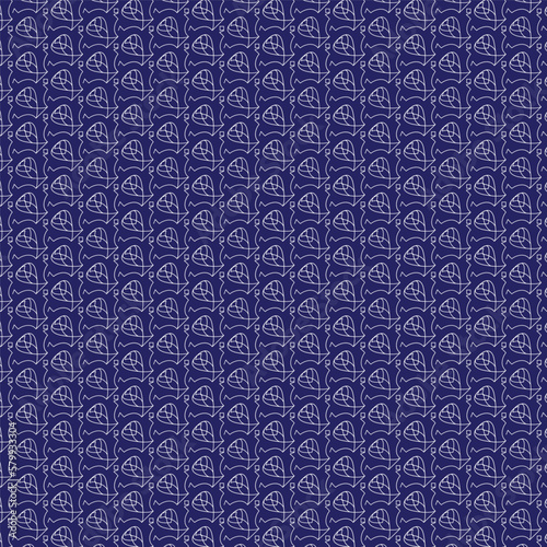 Vector Background with Abstract Decorative Pattern 