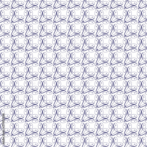 Vector Background with Abstract Decorative Pattern 