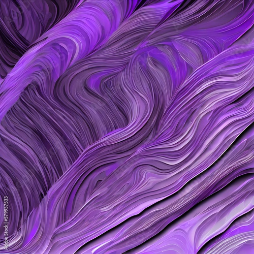 abstract purple and white spiral line, generative art by A.I