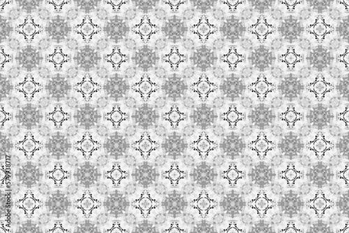 Abstract seamless pattern, seamless wallpaper, seamless background designed for use for interior, wallpaper, fabric, curtain, carpet, clothing, Batik, satin, background, illustration, Embroidery style