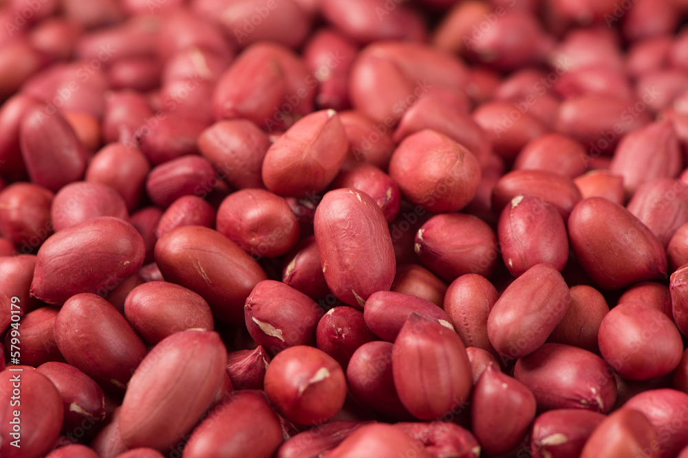 red peeled peanuts texture background. red peeled peanuts texture background.