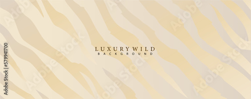 Zebra-print banner. Soft pink and cream glossy effect. Background with abstract lines: wild spotted, elegant vector pattern.