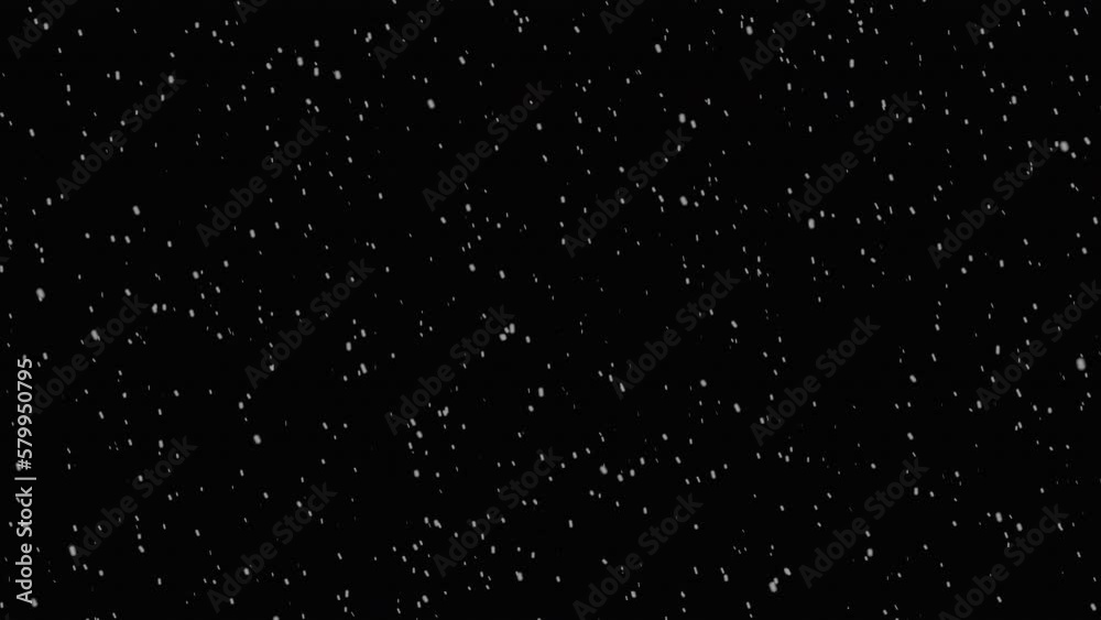 falling snowflakes