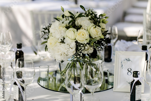 Fotografie Tischdeko Hochzeit