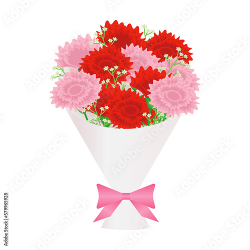 カーネーションの花束