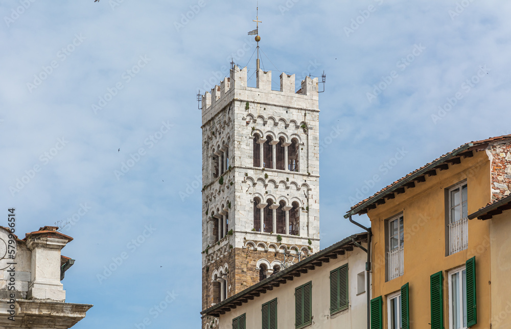 The Cathedral of San Martino, also known simply as Lucca Cathedral, is an imposing Romanesque-Gothic church in the historic center of the Tuscan city of Lucca, Italy