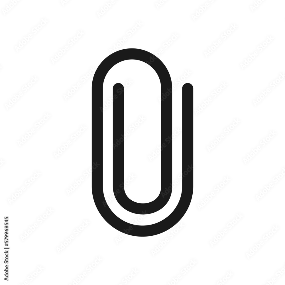 Paper clip icon