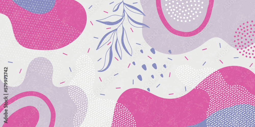 Doodle background pattern, abstract colored shapes. Modern minimalism trendy pattern background. Doodle background pattern, abstract colored shapes. Modern minimalism trendy pattern background.