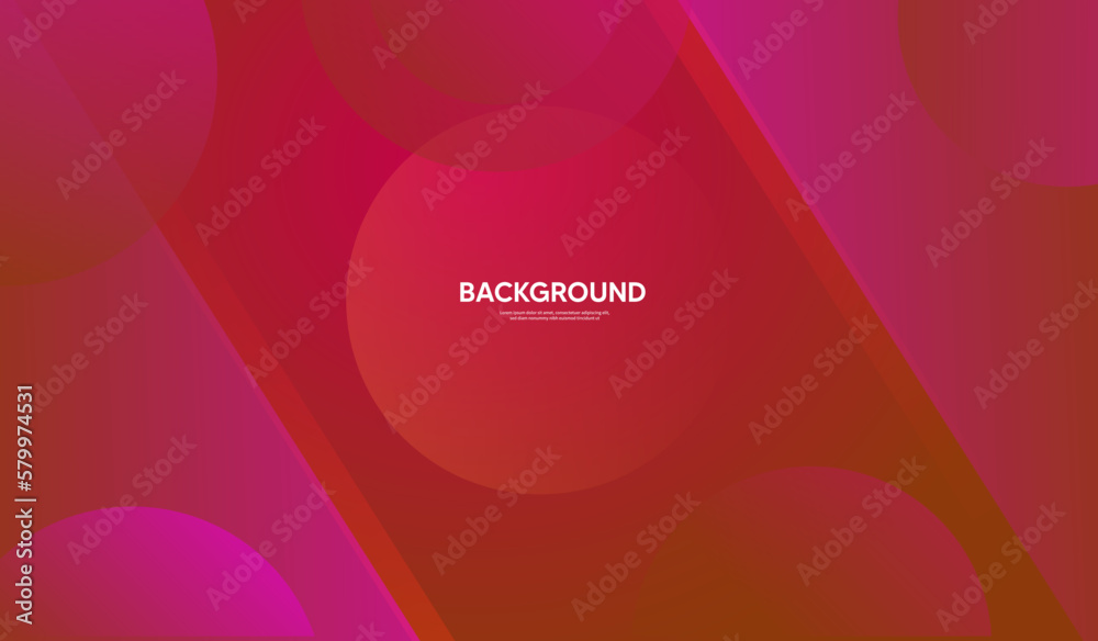 abstract background with circles, Pink banner abstract background with circles, Pink banner