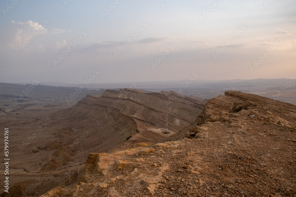 Fototapeta premium view from the top of the mountain