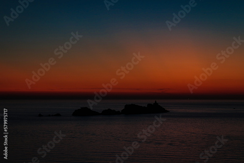 sunset on the sea © Sead