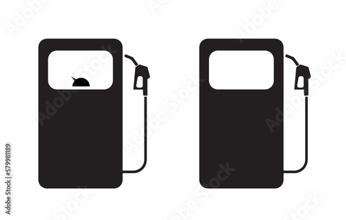 gas station vector icon