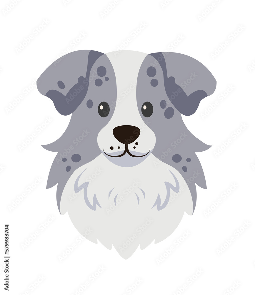 Fototapeta premium cartoon dog. pet characters illustration
