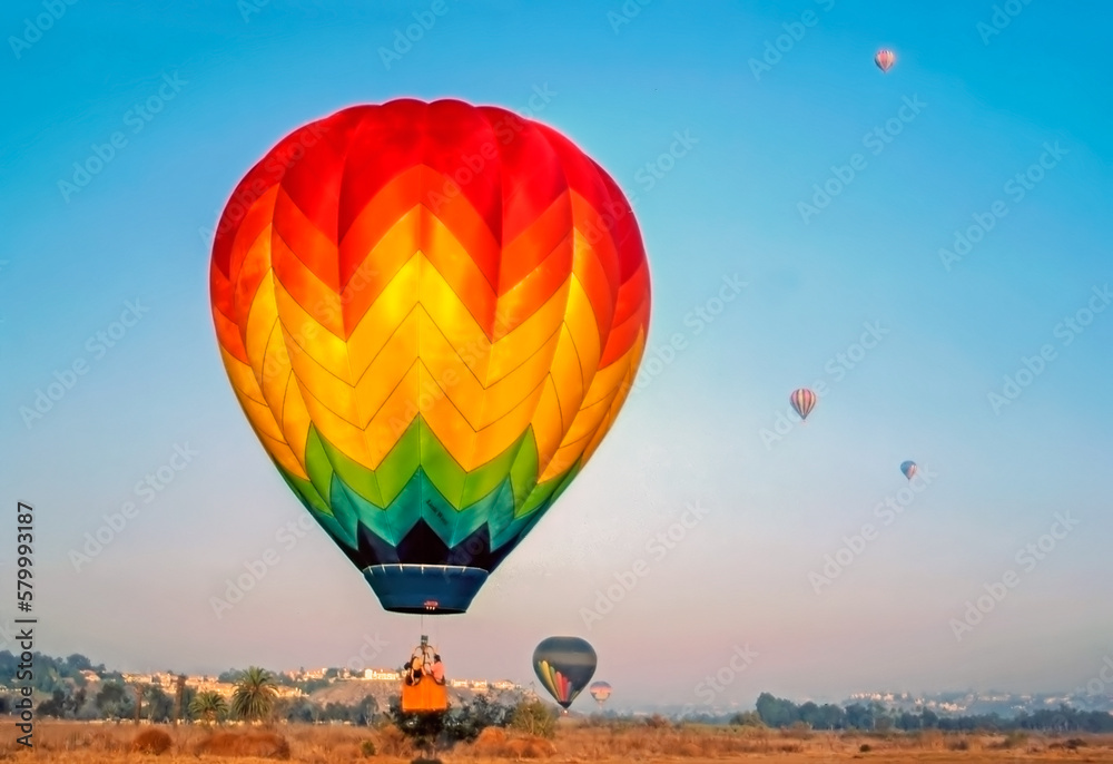 Fototapeta premium Hot air balloon