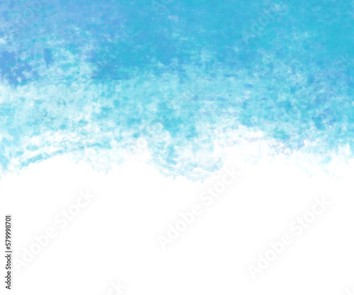 Soft blue crystal watercolor background 
