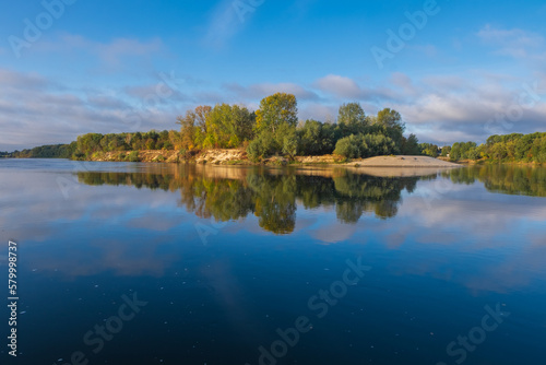 landscape with lake