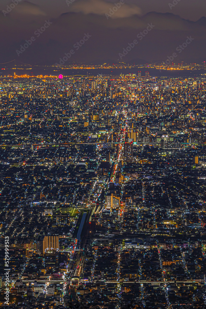 Obraz premium 都市夜景