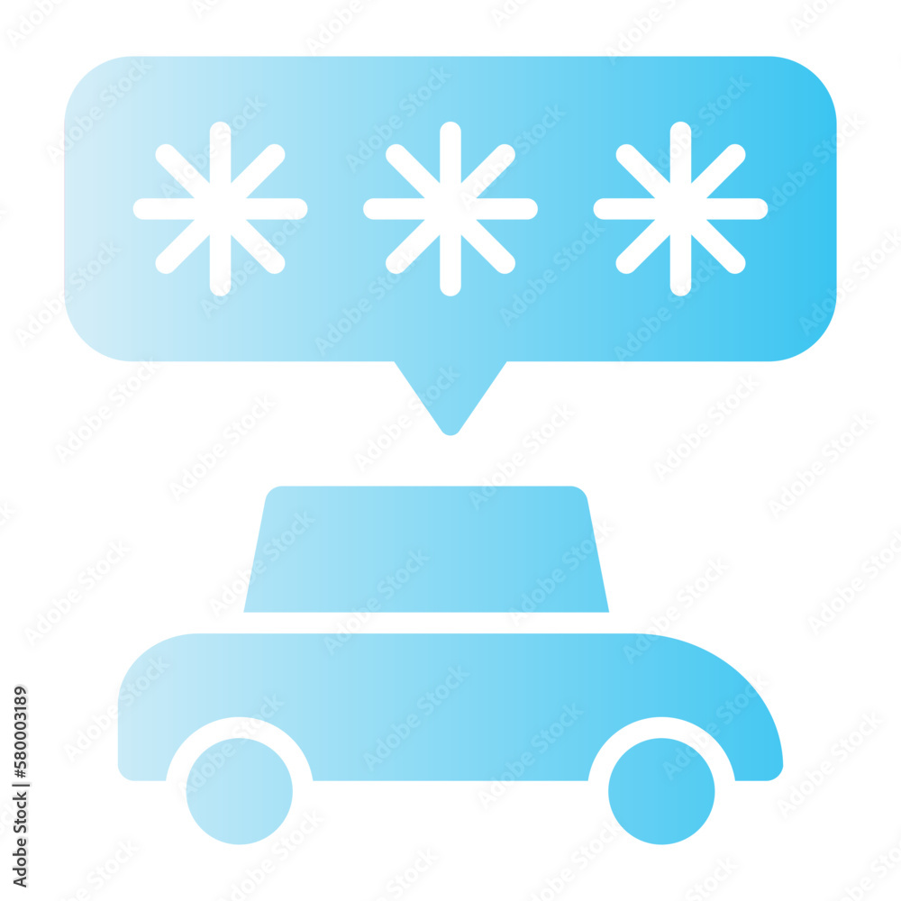 Obraz premium car icon
