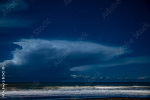 storm over the sea © viktoria